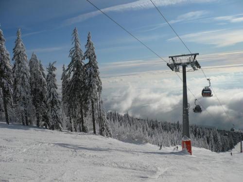Apartmán Zlatá Vyhlídka en invierno