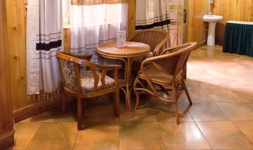 Dining area in a szállodákat