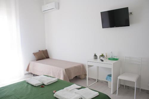 Postel nebo postele na pokoji v ubytování B&B d'Orleans
