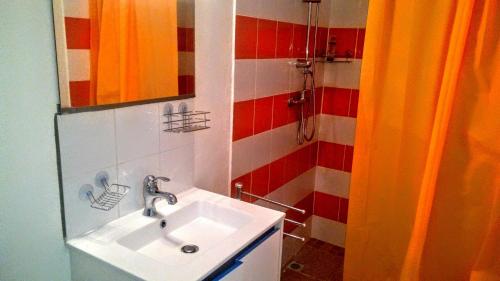 Koupelna v ubytování villa siber