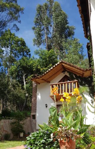 Κήπος έξω από το Cabaña Campestre San Fernando