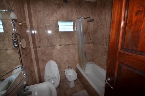 
A bathroom at Casa Marina Argentina
