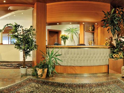 Lobby o reception area sa Aparthotel Garni Monte