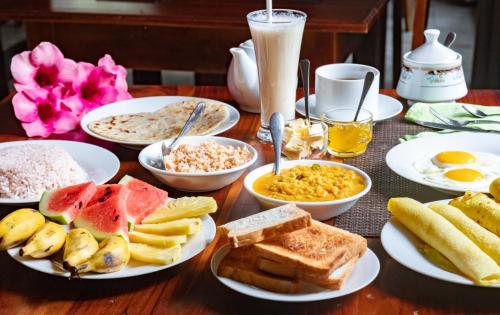 Jídlo v penzionu nebo okolí