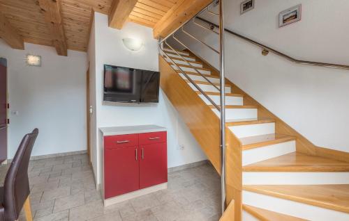 TV a/nebo společenská místnost v ubytování Apart Complex Villa Anja