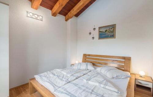 Postel nebo postele na pokoji v ubytování Apart Complex Villa Anja