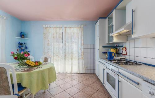 Kuchyň nebo kuchyňský kout v ubytování Apart Complex Villa Anja