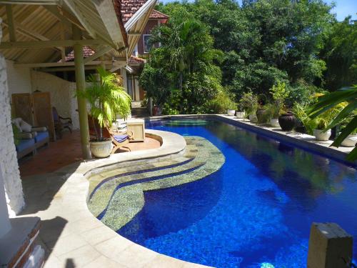 Bazén v ubytování Jukung Dive Resort Bali AMED nebo v jeho okolí