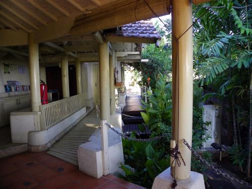 Zahrada ubytování Jukung Dive Resort Bali AMED