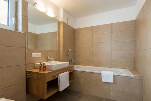 Ένα μπάνιο στο Apartment Dorf Wagrain Alpenleben by AlpenTravel