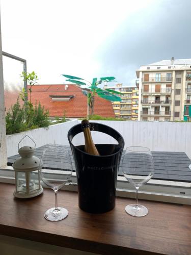 Μπαλκόνι ή βεράντα στο Attico Lux Turin