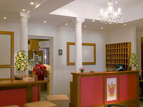 Vstupní hala nebo recepce v ubytování Hotel Linde