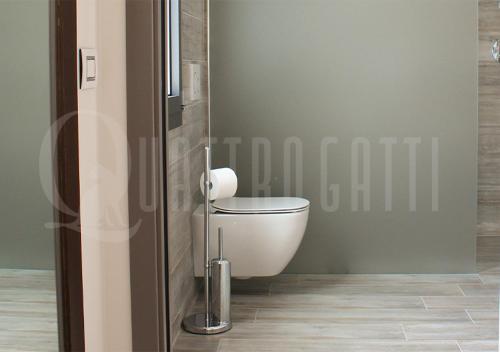 Quattro Gatti Rooms&Suiteにあるバスルーム