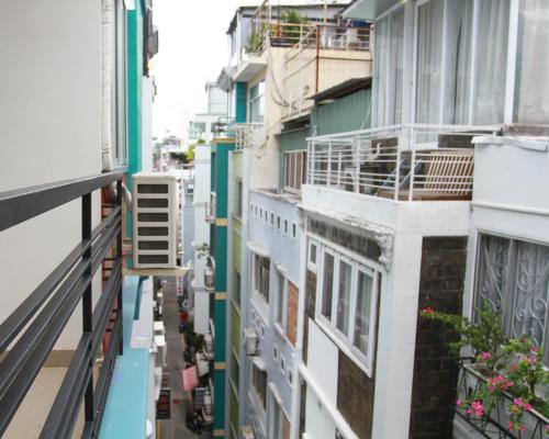 Balkón nebo terasa v ubytování Ngoc Minh Hotel