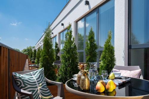 Balkoni atau teres di Hotel Zoo by Afrykarium Wroclaw