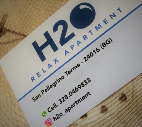 H2O RELAX APARTMENT في سان بيليغرينو تيرمي: a sign for the haciendaalamalama registration