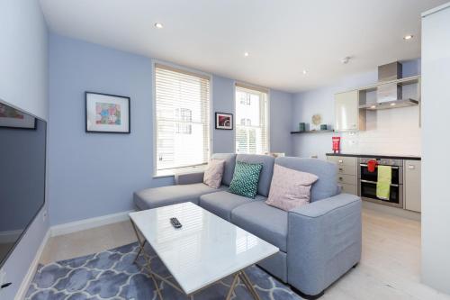 Kuchyň nebo kuchyňský kout v ubytování Prime Apartments in Covent Garden