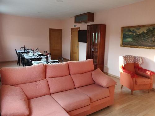 Χώρος καθιστικού στο Residencial El Cuartel