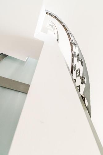 a close up of a platinum engagement ring with diamonds at Mint@Naschmarkt Premium Apartments in Vienna