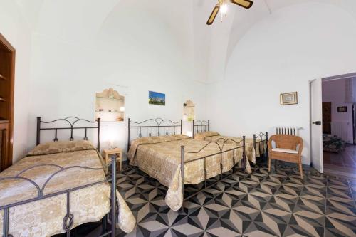Una cama o camas en una habitación de Casa vacanza La Stradella