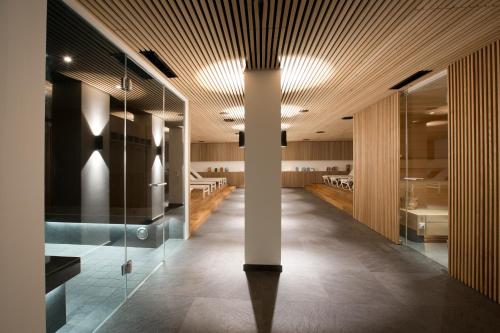 Koupelna v ubytování Hotel Schwärzler