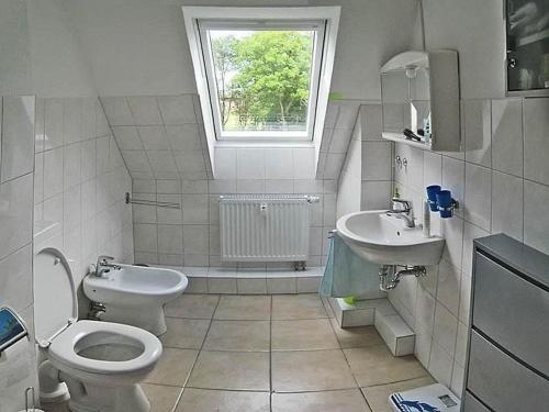 Kúpeľňa v ubytovaní Haus Gode Sünn