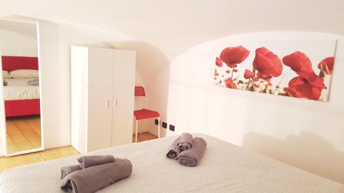 Postel nebo postele na pokoji v ubytování Casa Maltese