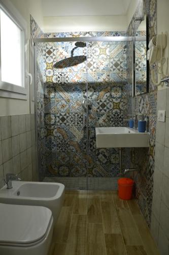 Et badeværelse på B&B Stella Maris Trapani Centro