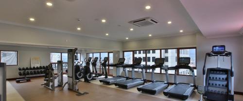 
The fitness center and/or fitness facilities at Sapphire Addis
