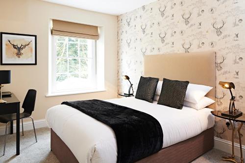 Ένα ή περισσότερα κρεβάτια σε δωμάτιο στο The Frampton Arms