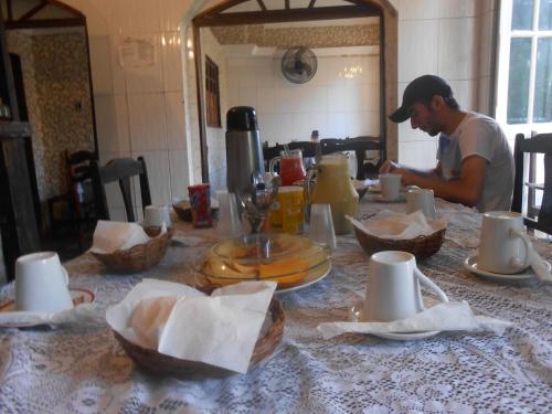 Jídlo v penzionu nebo okolí