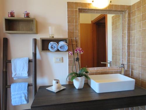 B&B L'Asfodelo tesisinde bir banyo