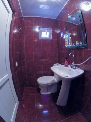 Galavani tesisinde bir banyo