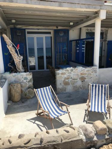 LE CABANON BLEU SUR LA PLAGE