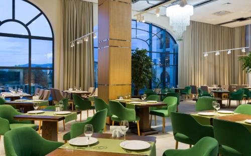 Restoran atau tempat makan lain di Green Resort Hotel and SPA