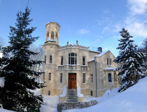 Villa Rosenburg om vinteren