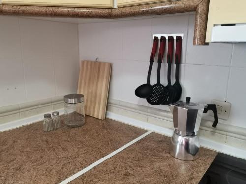 Η κουζίνα ή μικρή κουζίνα στο Casa Juan