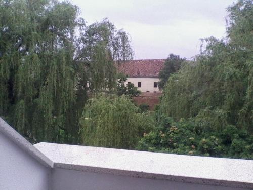 Zahrada ubytování Bástya Apartmanház