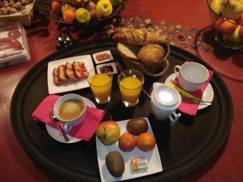 Mad på bed and breakfast-stedet eller i nærheden