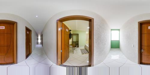Koupelna v ubytování Hotel Imperial