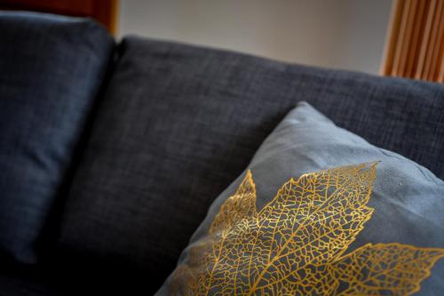 Ruang duduk di Borálom Stúdió Apartman Tokaj