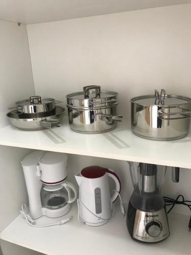 Παροχές για τσάι/καφέ στο Apartamento Alphaville - Barueri/SP