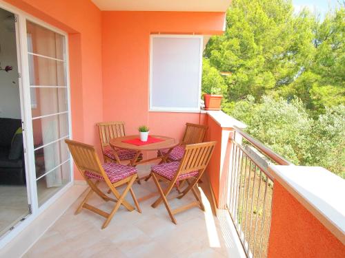 A balcony or terrace at Apartments Villa Rea