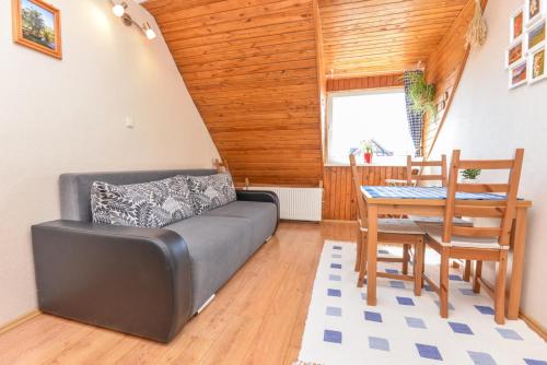 Χώρος καθιστικού στο Nida Apartments