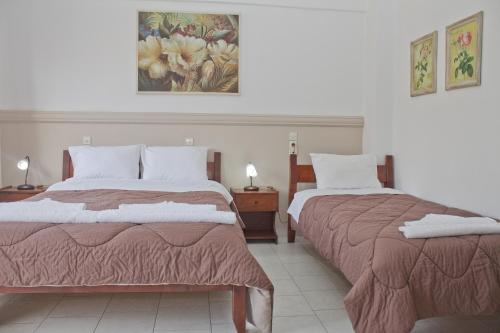Danaos Hotelにあるベッド