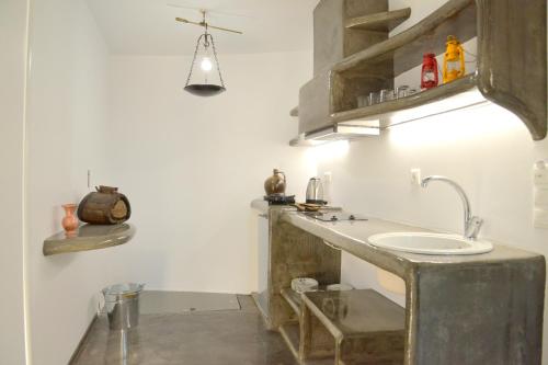 Cucina o angolo cottura di villa windmill