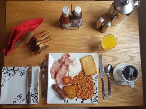 Morgenmad for gæster der bor på The Kimberley B&B