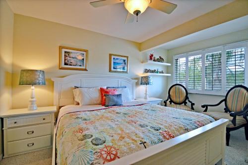 Postel nebo postele na pokoji v ubytování Siesta Beach House 5950 #311