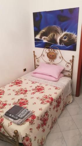Ένα ή περισσότερα κρεβάτια σε δωμάτιο στο Casa Nene