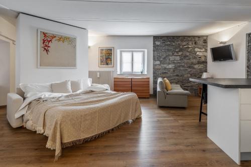 Posteľ alebo postele v izbe v ubytovaní A Casa Nuccia Studio by Holiday Solutions